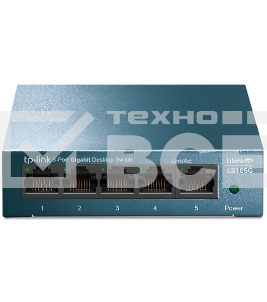 Коммутатор TP-Link 5 ports Giga Unmanagement switch, 5 10/100/1000Mbps RJ-45 ports
