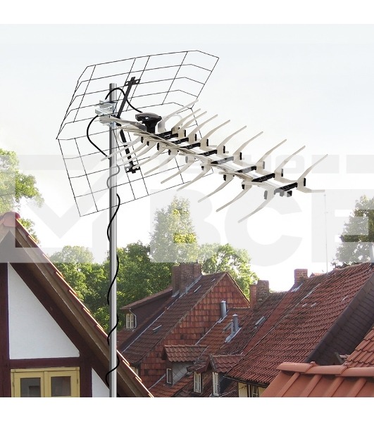 ТВ антенна наружная «Активная» для цифрового ТВ DVB-T2, RX-413 Rexant