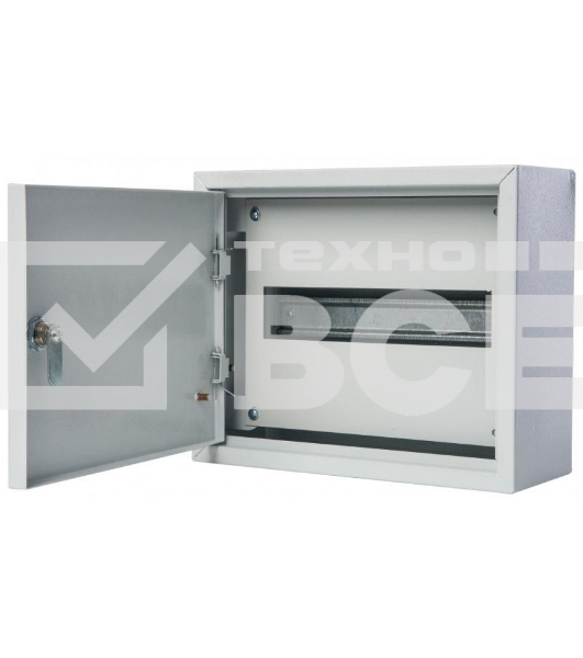 Корпус металлический навесной 250х300х120 12мод. IP31 ЩРН-12 DEKraft 30202DEK