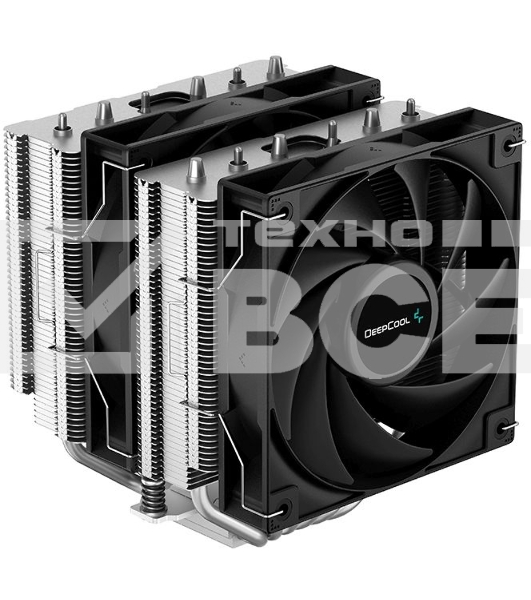 Кулер Deepcool AG620 R-AG620-BKNNMN-G-1 серебристый/черный 120мм алюминий+медь 1850rpm 29.4db 260W 157мм