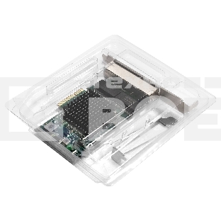 Сетевой адаптер ExeGate EXE-BCM5719 (PCI-E x4 v2.0, порты 4xRJ45, 10/100/1000Mbps, Gigabit Chipset Broadcom BCM5719)