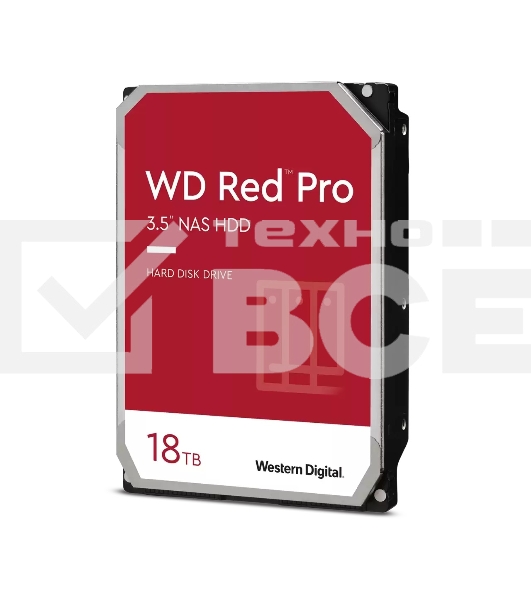 Жесткий диск WD Red™ Pro WD181KFGX 18ТБ 3,5