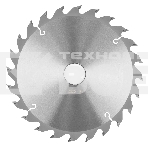 Пильный диск по дереву ф216 х 32 мм, 24 зуба + кольцо 32/30мм Gross, фото6