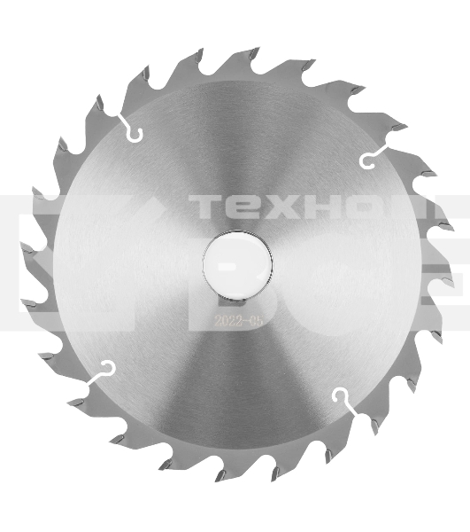 Пильный диск по дереву ф216 х 32 мм, 24 зуба + кольцо 32/30мм Gross