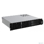 Корпус Procase RM238-B-0 Корпус 2U Rack server case, черный, без блока питания(PS/2,mini-redundant), глубина 380мм, MB 9.6'x9.6', фото 1