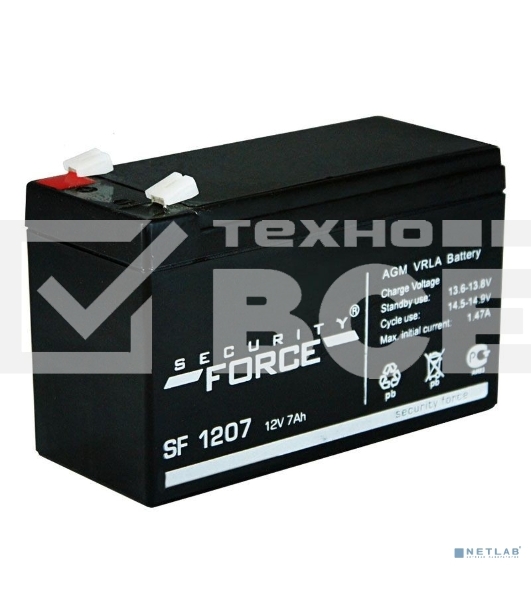 Батарея Delta Security Force SF 1207 (12V 7Ah)