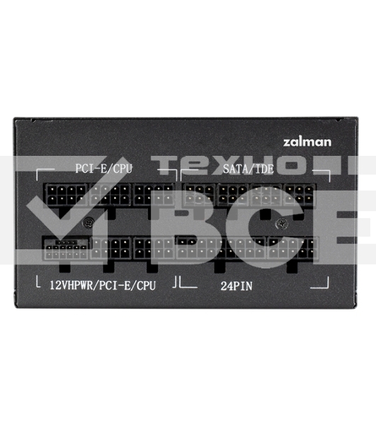 Блок питания Zalman TeraMax II ZM850-TMX2, 850Вт, 80 PLUS Gold, 120мм, модульный, черный