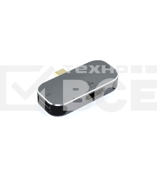 Адаптер Type C на HDMI + USB + PD