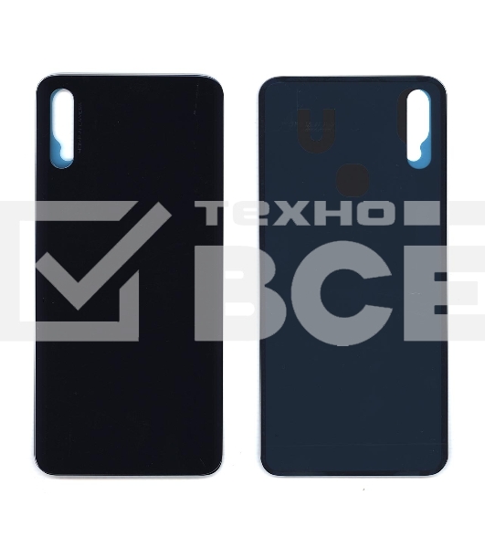Задняя крышка для Huawei Honor 9X  синяя (китайская версия)