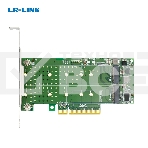 Переходник Lr-Link LRNV95N8 PCIe x8 to 2-Port M.2 NVMe Adapter, Supports 2*M.2 NVMe SSD for 2230, 2242, 2260,2280 and 22110mm, фото3