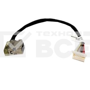 Разъем для ноутбука HP ProBook 430 455 440 470 450 G4 G5 828949-007 c кабелем 8-pin