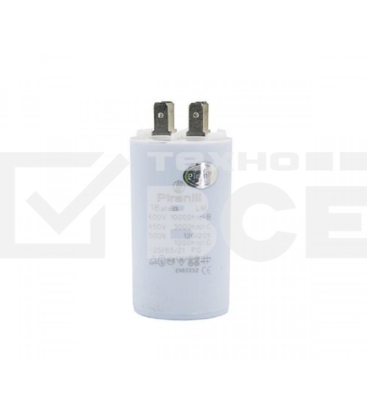 Конденсатор CBB60 18мкФ 450V (4 клеммы, крепление болтом) 304005