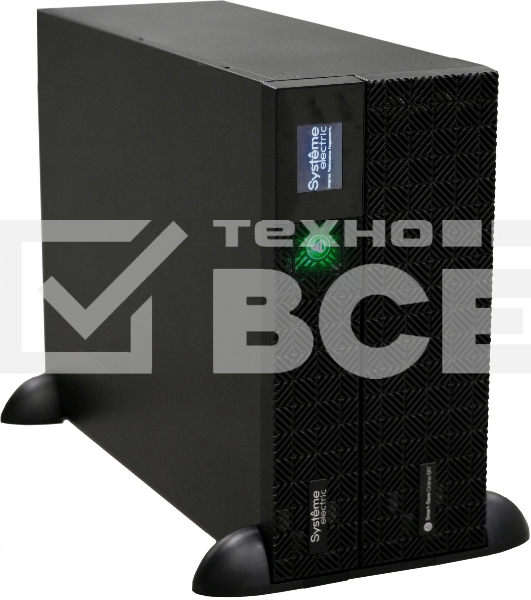 Источник бесперебойного питания Systeme Electriс SRT SRTSE6KRTXLIEC-NC 6000Вт 6000ВА черный