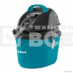 Строительный пылесос Bort BSS-1212 (93417579) синий, 220/1200 Вт, уборка сухая/влажная, пылесборник мешок/контейнер, 12 л, фото6
