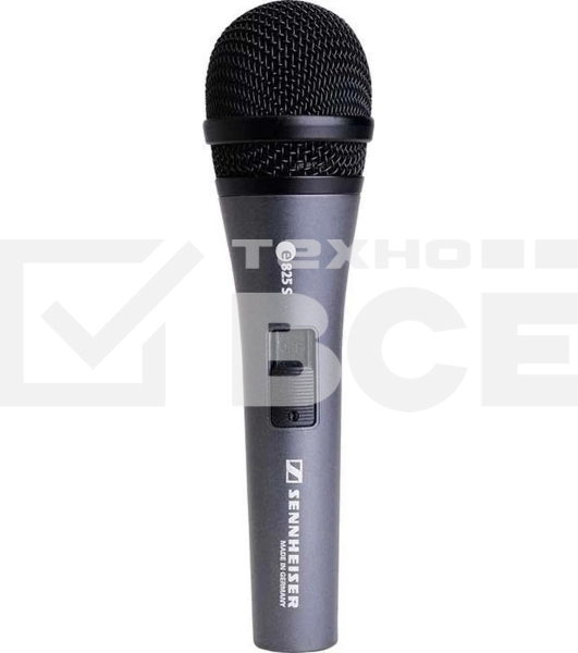 Микрофон проводной Sennheiser E 825-S черный