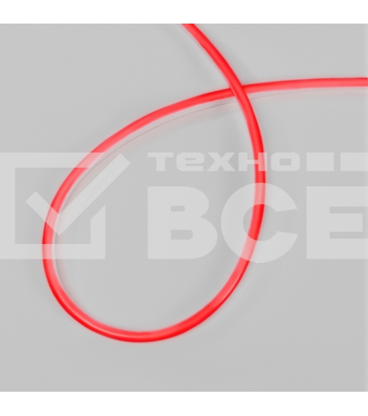 Гибкий неон Neon-night LED SMD 8х16 мм, красный, 120 LED/м, бухта 100м