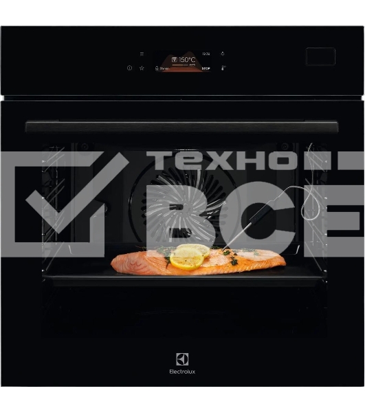 Духовой шкаф электрический Electrolux EOB8S39Z черный, встраиваемый