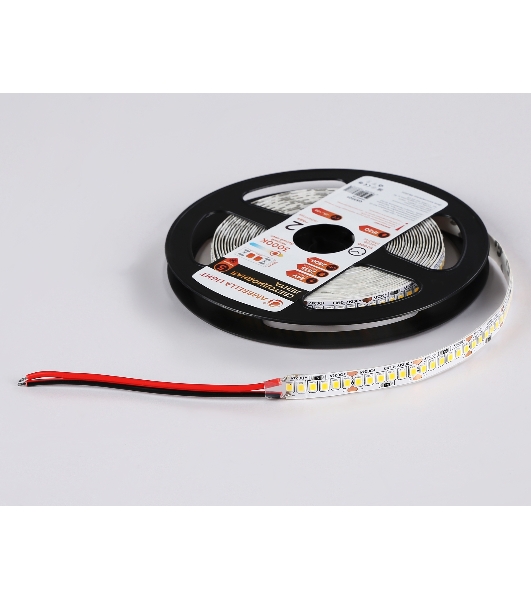 Светодиодная лента Ambrella light GS3501 2835 240Led /22W m/ 24V IP20 3000K/ 5000*10*1.2mm (2 конт.)