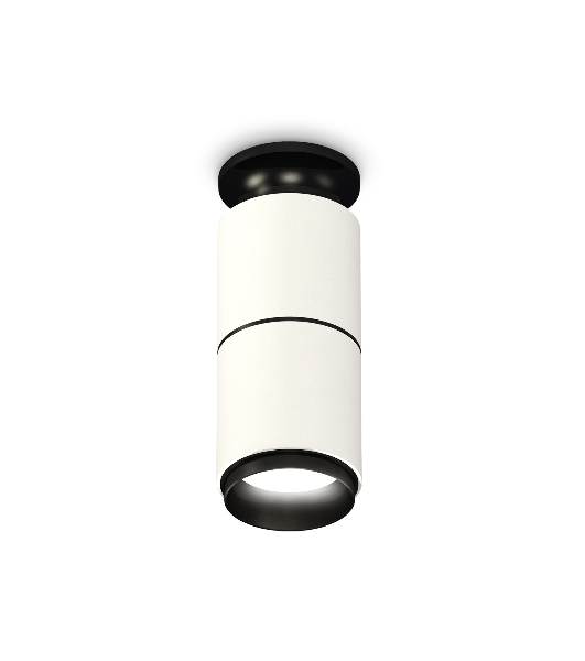 Светильник Ambrella Light XS6301221 SWH/PBK белый песок/черный полированный MR16 GU5.3 (N6902, C6301, A2061, N6121)