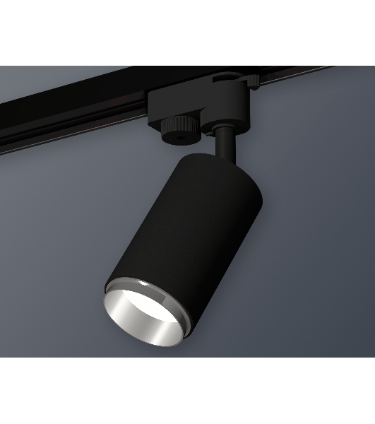 Светильник Ambrella light XT6323042 SBK/PSL черный песок/серебро полированное MR16 GU5.3 (A2521, C6323, N6122)