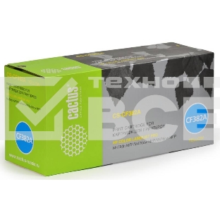 Картридж лазерный Cactus CS-CF382A желтый (2700 стр.) для HP LaserJet Pro M476dn, M476nw, M476dw