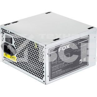 Блок питания Foxline, FZ450R, 450Вт, 120мм, серый