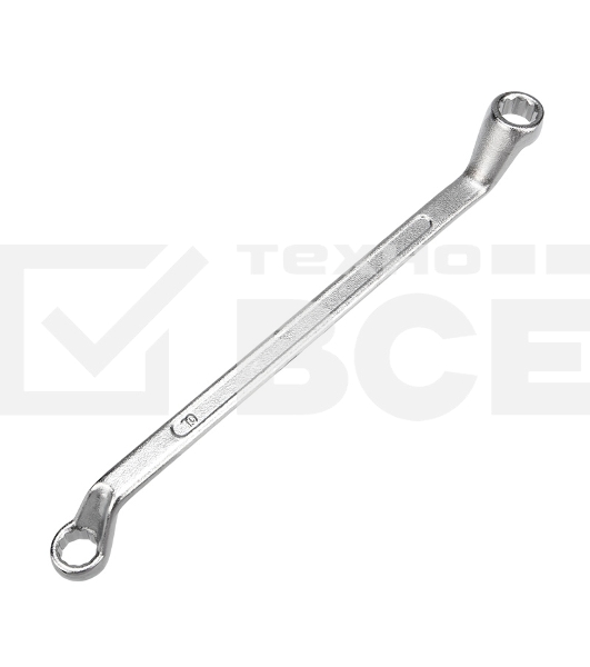 Ключ накидной коленчатый Rexant 10х13 мм, хром