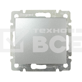 Переключатель Legrand 770106 2 напр. Valena (алюминий)