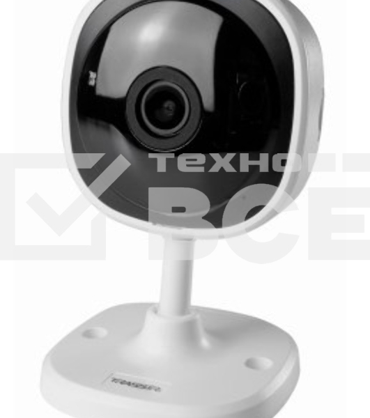 Видеокамера IP Trassir TR-W2C1 + TRASSIR Cloud 1000 2.8-2.8мм цветная