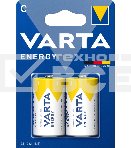 Батарейки VARTA ENERGY C бл. 2