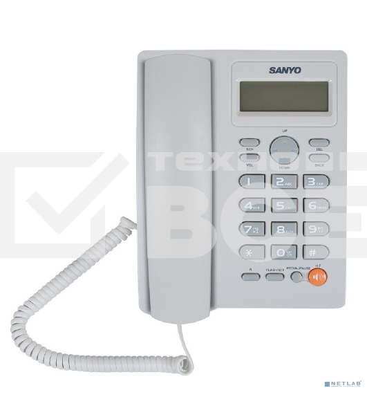 Телефон проводной SANYO RA-S306W белый