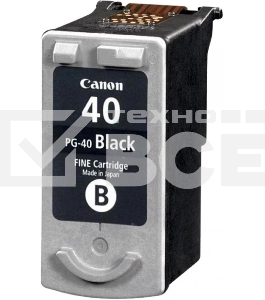 Картридж струйный PG-40Bk (0615B025), для Canon MP150/170/450/iP2200/iP1600, черный, 16ml