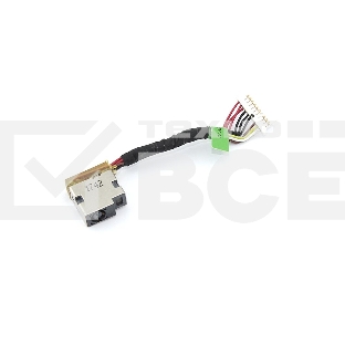 Разъем для ноутбука HP 15-BC 15-AX 17-AB 17-W 17T-W c кабелем