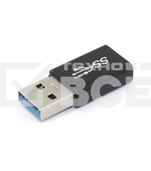 Удлинитель USB Type A папа Type-C мама