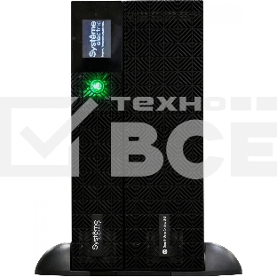 Источник бесперебойного питания Systeme Electriс SRT SRTSE6KRTXLIEC-NC 6000Вт 6000ВА черный