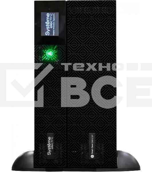 Источник бесперебойного питания Systeme Electriс SRT SRTSE6KRTXLIEC-NC 6000Вт 6000ВА черный