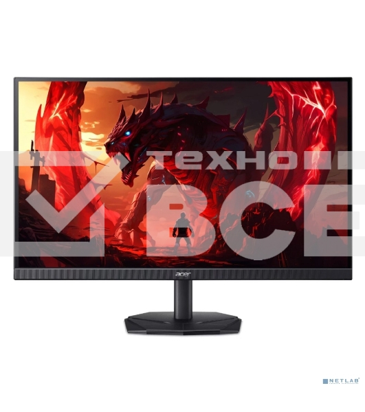 Монитор 23.8' Acer KG241YX1bmiipx IPS 1920x1080, 200 Гц, 1 мс, 16:9, 250 кд/м², 1xHDMI, 1xDP, динамики, черный
