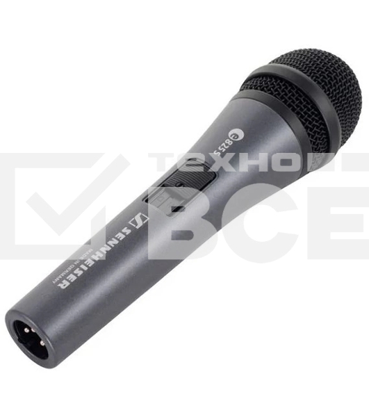 Микрофон проводной Sennheiser E 825-S черный