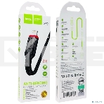 Кабель HOCO X59/ USB кабель Lightning/ 2m/ 2.4A/ Нейлон/ Black, фото 1