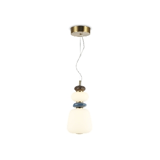 Светильник Ambrella light LH53162 SB/WH бронза/белый 12W 3000K D170*1510