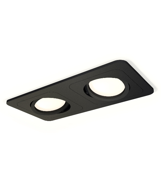 Комплект встраиваемого светильника Ambrella light XC7906010 SBK черный песок MR16 GU5.3 (C7906, N7711)