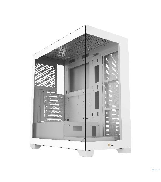 Компьютерный корпус Case Ocypus Gamma C72 WH ATX/win/white/no PSU/Tempered Glass
