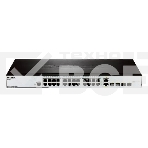 Управляемый коммутатор 2 уровня D-Link DES-3200-28/C1A с 24 портами 10/100BASE-T + 2 комбо-портами 1000Base-T/SFP, фото 1