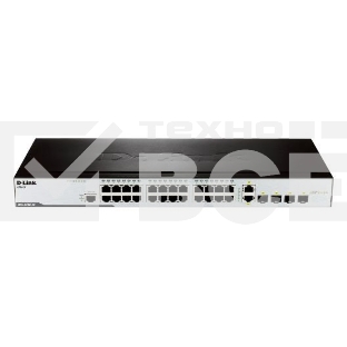Управляемый коммутатор 2 уровня D-Link DES-3200-28/C1A с 24 портами 10/100BASE-T + 2 комбо-портами 1000Base-T/SFP