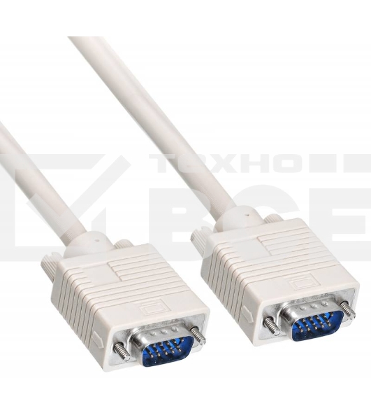 Кабель VGA Buro CAB016S-06 VGA HD15 (m)/VGA HD15 (m) 1.8м феррит.кольца