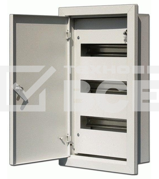 Корпус метал. встр. 550х330х120 36мод. IP31 ЩРВ-36 DEKraft 30103DEK