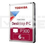 Жесткий диск Toshiba SATA-III 6Tb HDWD260UZSVA P300 (5400rpm) 128Mb 3.5
