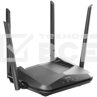 Двухдиапазонный гигабитный Wi-Fi 6 маршрутизатор D-Link DIR-X1530/RU/A1A AX1500 (466526)
