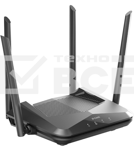 Двухдиапазонный гигабитный Wi-Fi 6 маршрутизатор D-Link DIR-X1530/RU/A1A AX1500 (466526)