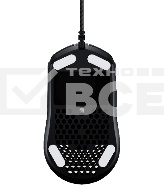 Мышь проводная HyperX Pulsefire Haste черный, 16000 dpi, USB, кнопки - 6
